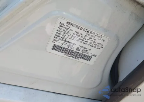 2013 Infiniti M37X z USA, uszkodzony, nr VIN JN1BY1AR1DM604940